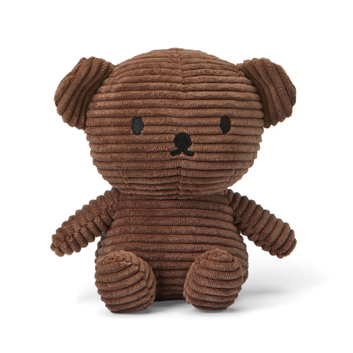 Bon Ton Toys - Miffy Boris Bear ECO Corduroy Brown - 7" - Plush