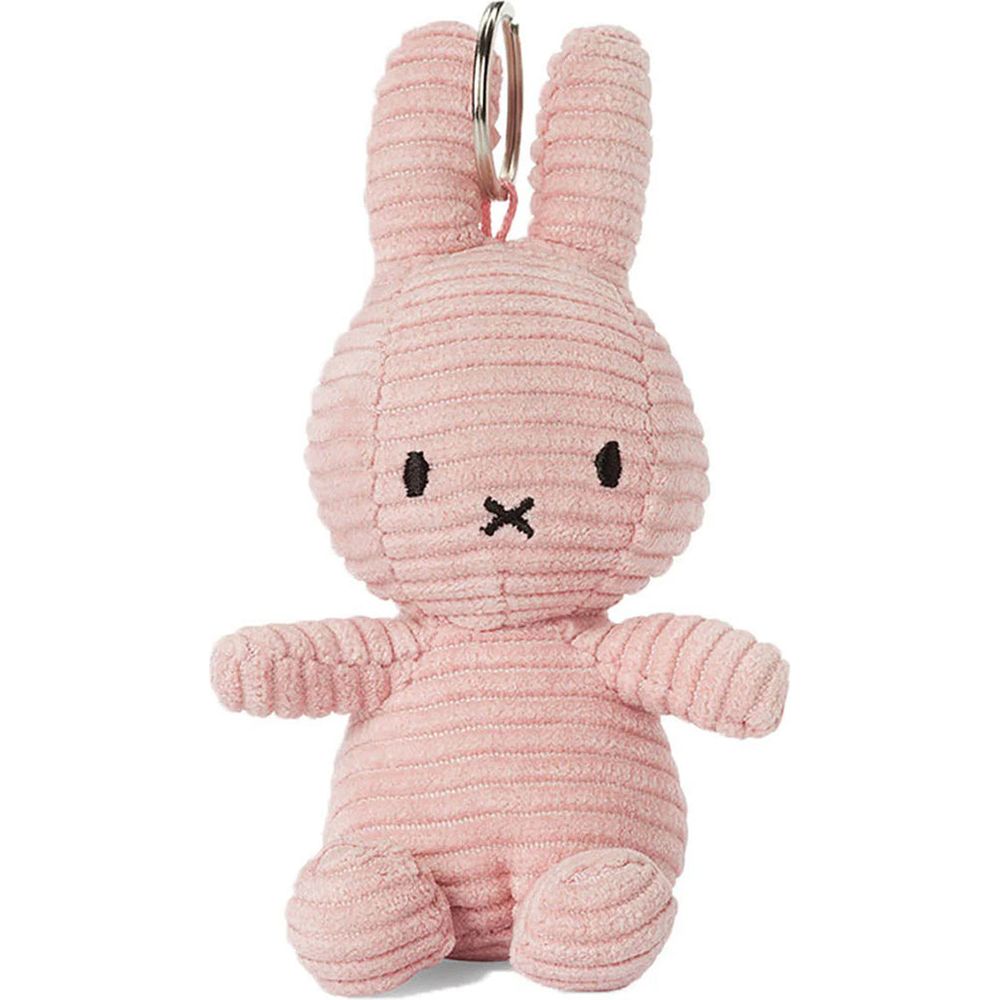 Bon Ton Toys - Miffy ECO Corduroy Keychain - Pink - Plush