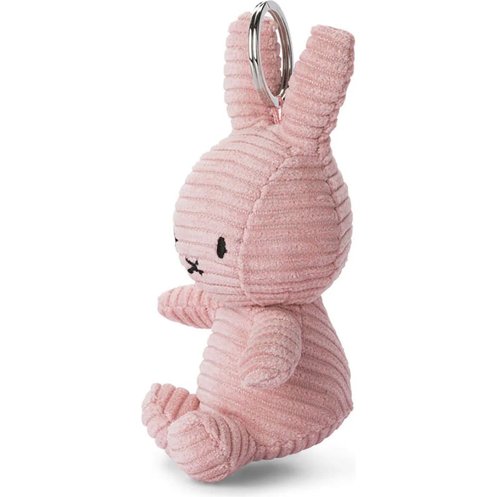 Bon Ton Toys - Miffy ECO Corduroy Keychain - Pink - Plush