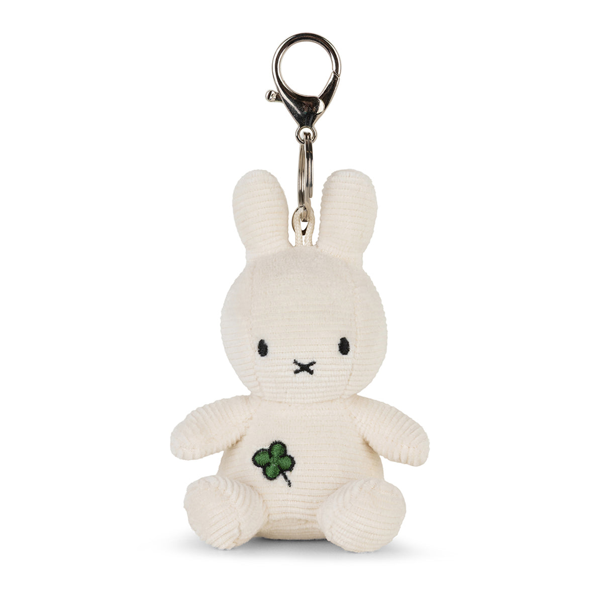 Bon Ton Toys - Miffy Four Leaf Clover Keychain - 4" - Plush