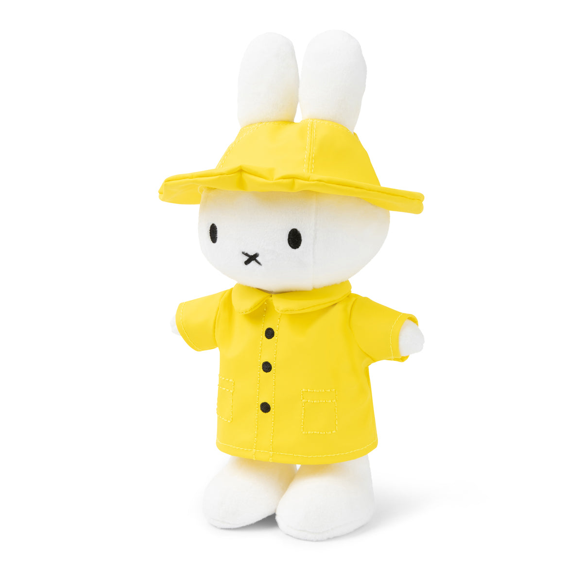 Bon Ton Toys - Miffy Plush with Yellow Rain Suit - 9.5" - Plush