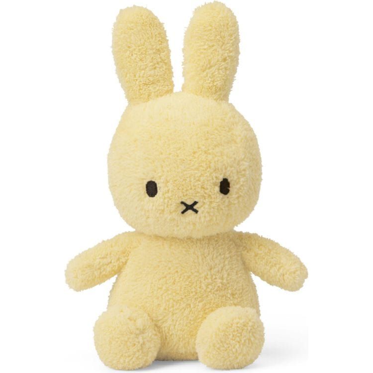 Bon Ton Toys - Miffy Sitting Terry Light Yellow 9" - Plush