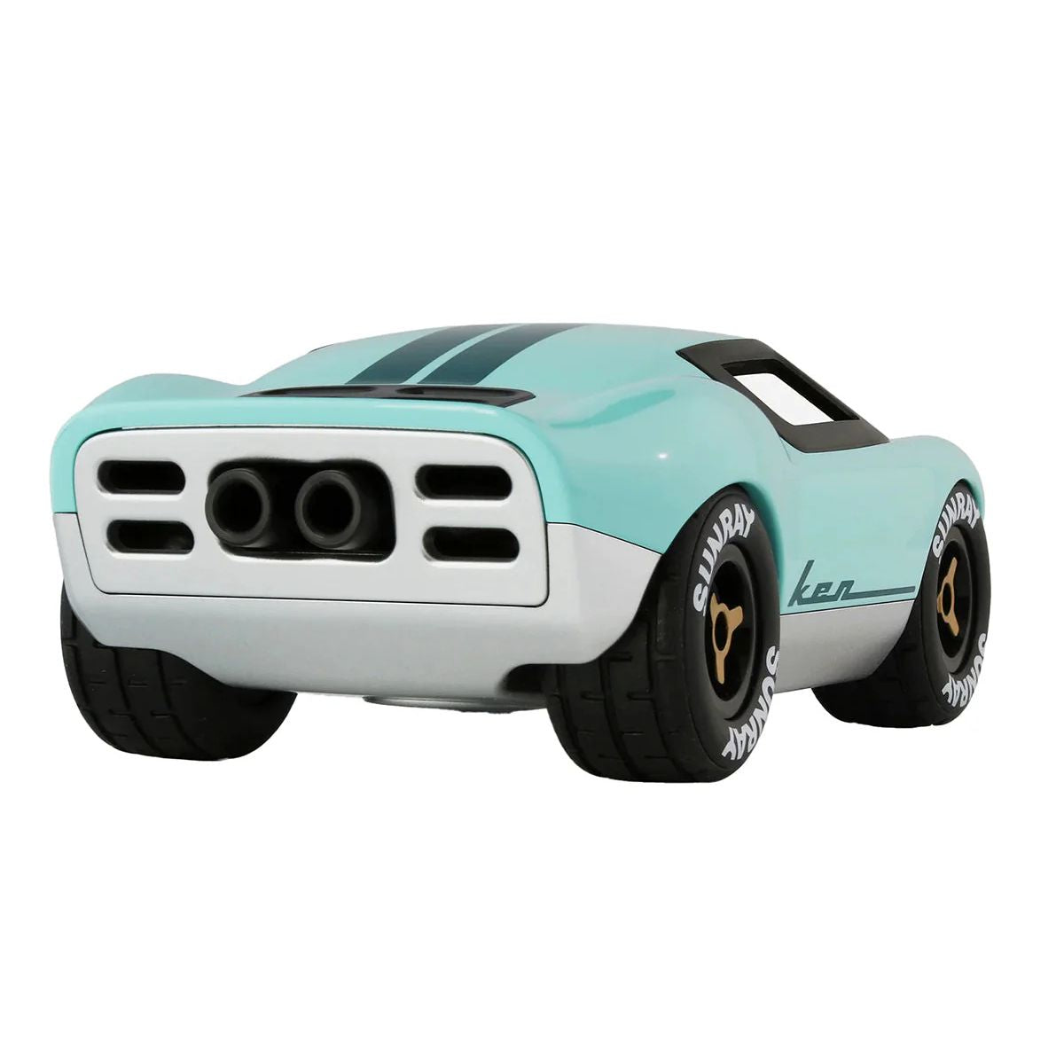 Playforever - Mini Ken Parton Toy Car - Mint Blue - Vehicles
