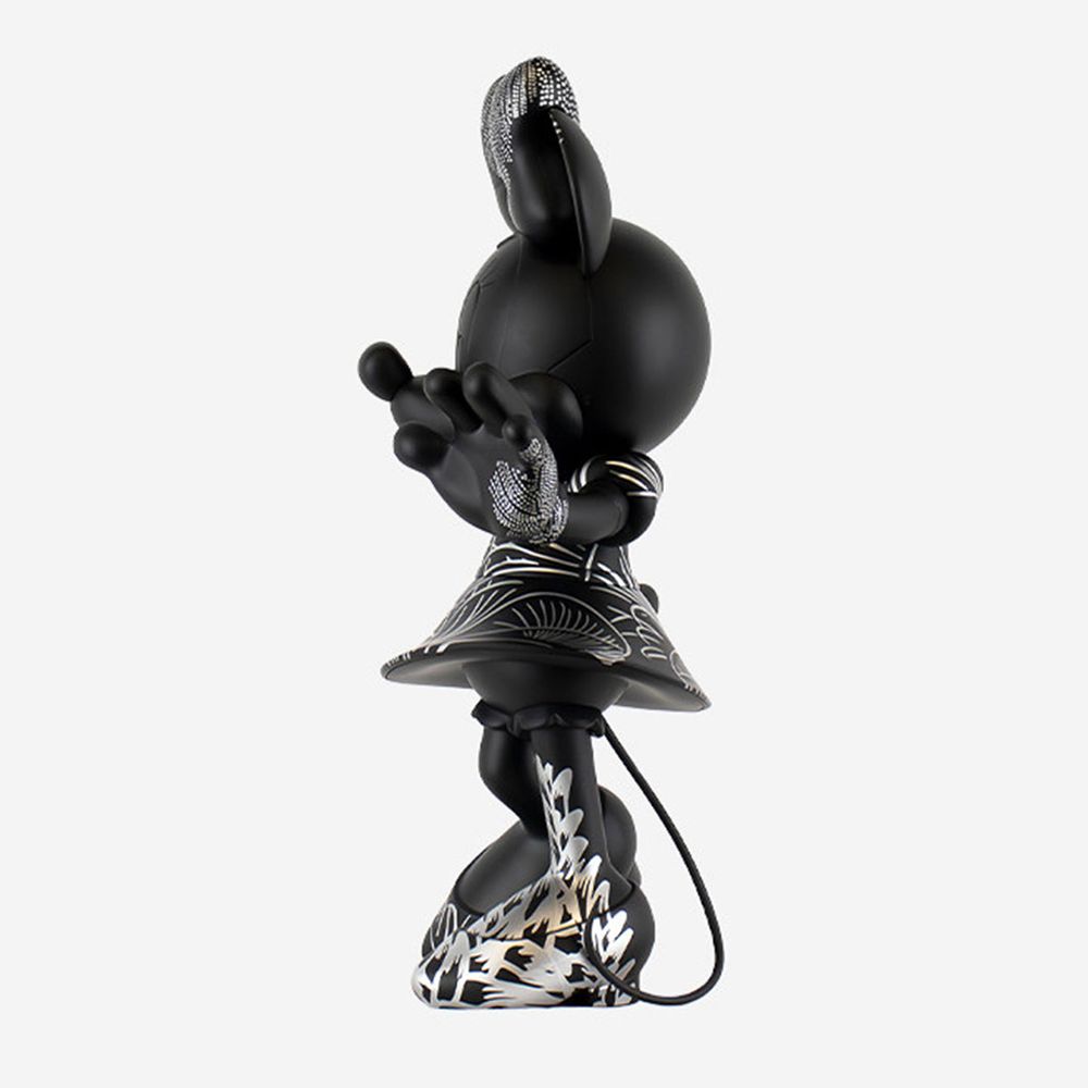 Leblon Delienne - Minnie Mouse 12" Star Style Martyn Lawrence Bullard Figurine - Black & Silver - Collectibles