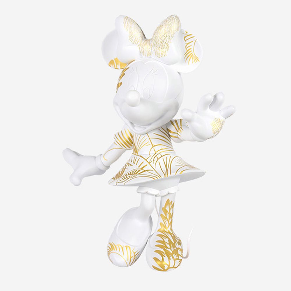 Leblon Delienne - Minnie Mouse 12" Star Style Martyn Lawrence Bullard Figurine - White & Gold - Collectibles