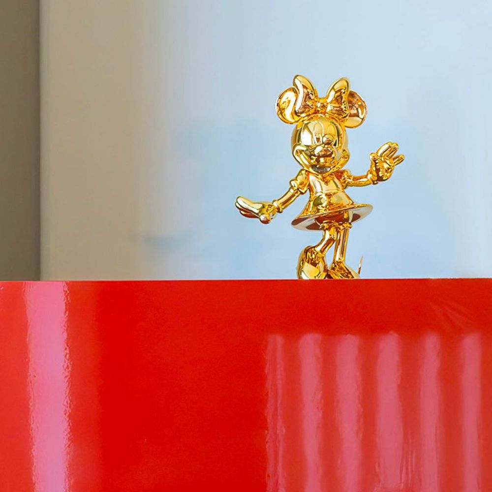 Leblon Delienne - Minnie Mouse 12" Welcome Studio Figurine - Gold - Collectibles