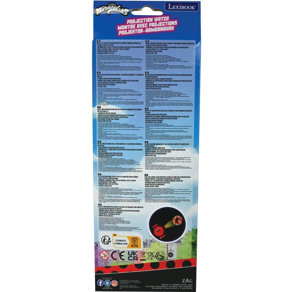 Miraculous - Miraculous Digital Projection Watch - Preschool