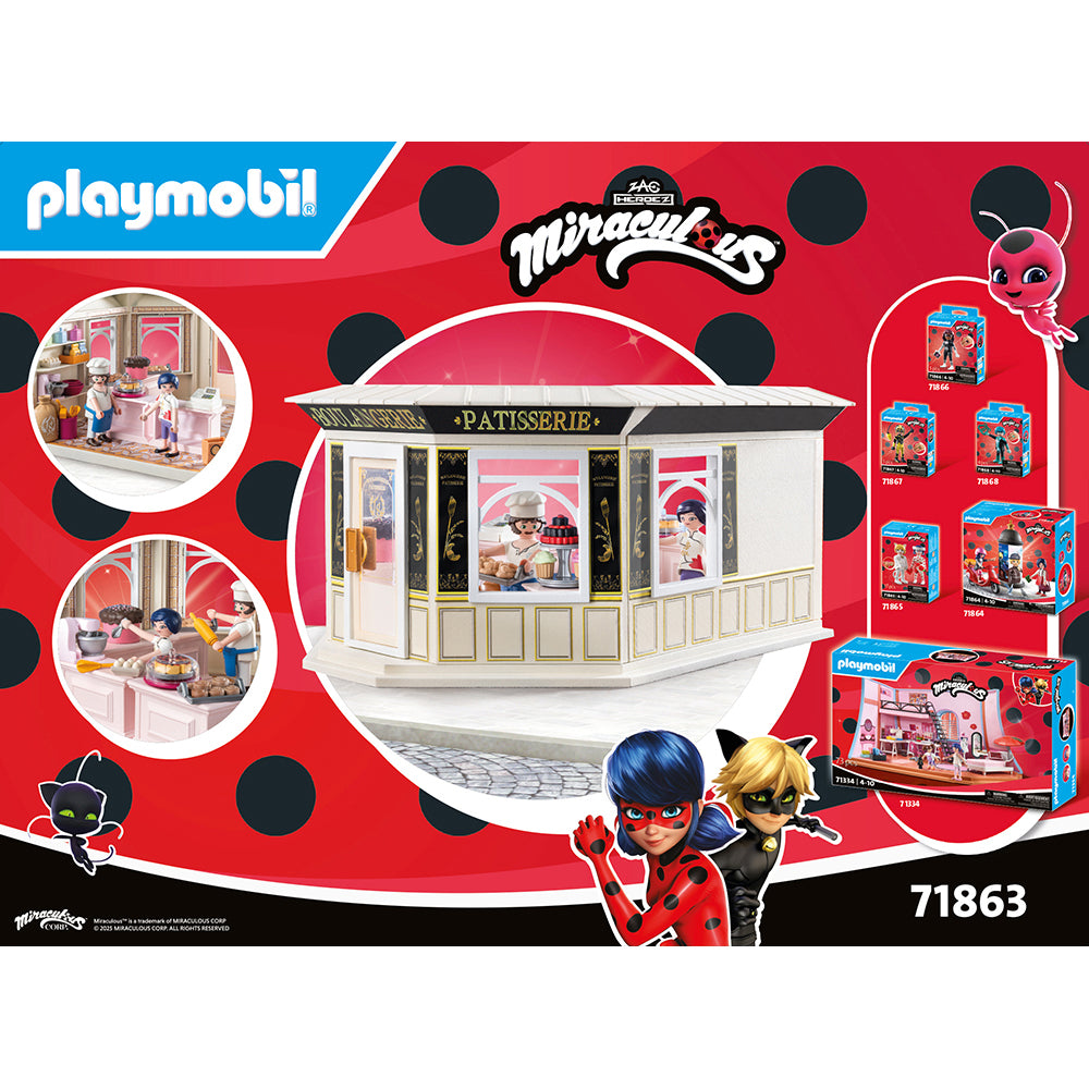 Playmobil - Miraculous: French Bakery Playset - Preschool