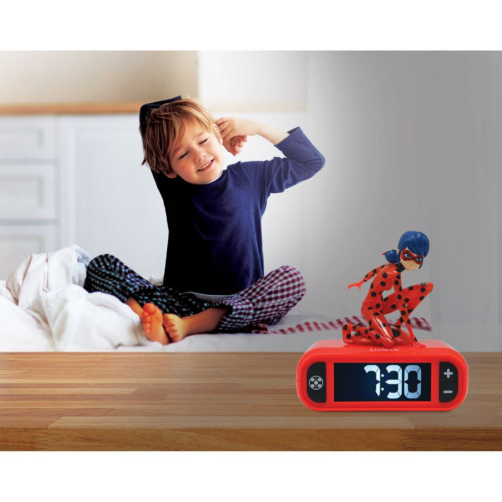 Miraculous - Miraculous Light Character Radio Alarm Clock - Preschool