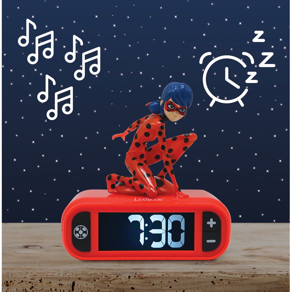 Miraculous - Miraculous Light Character Radio Alarm Clock - Preschool