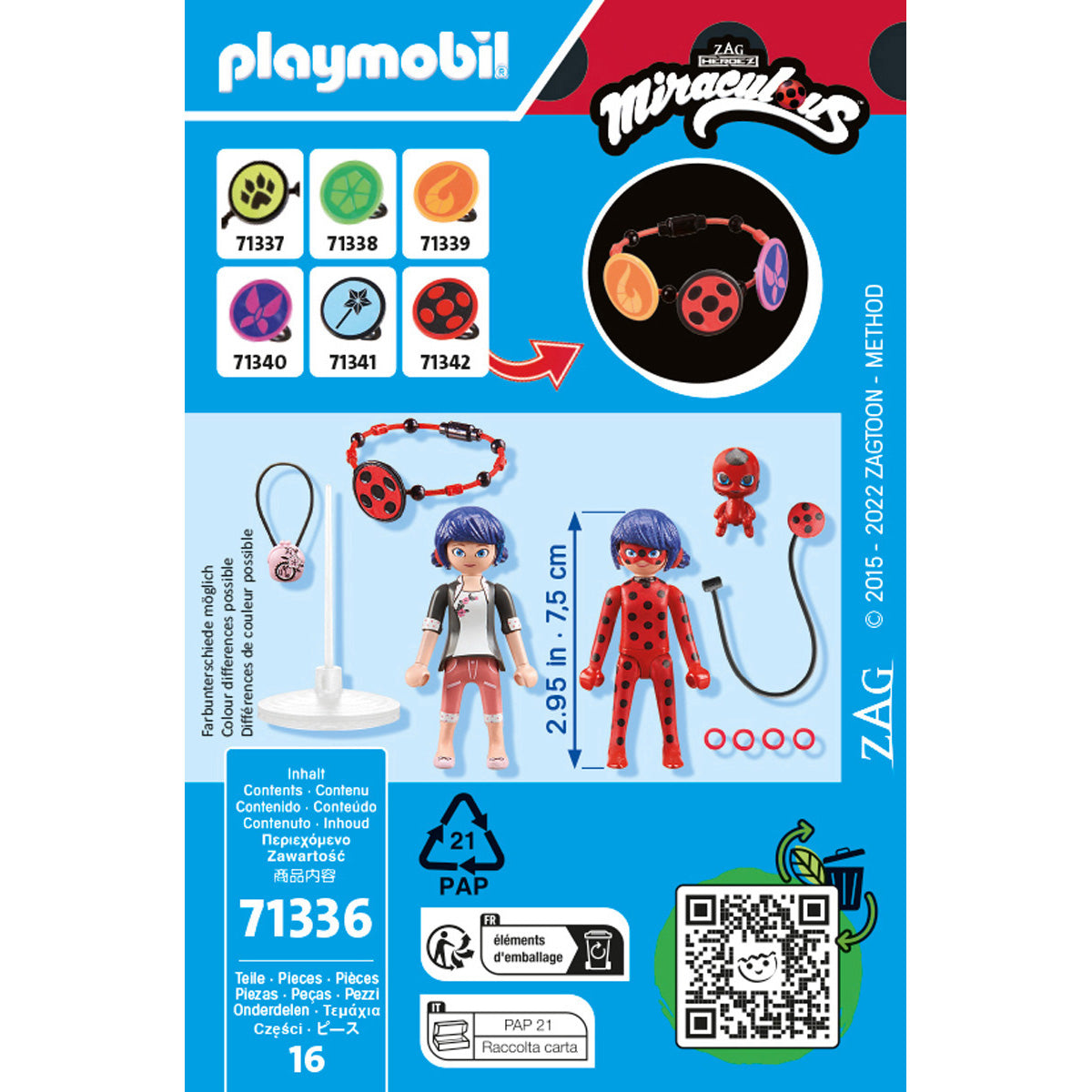 Playmobil - Miraculous: Marinette & Ladybug Playset - Preschool
