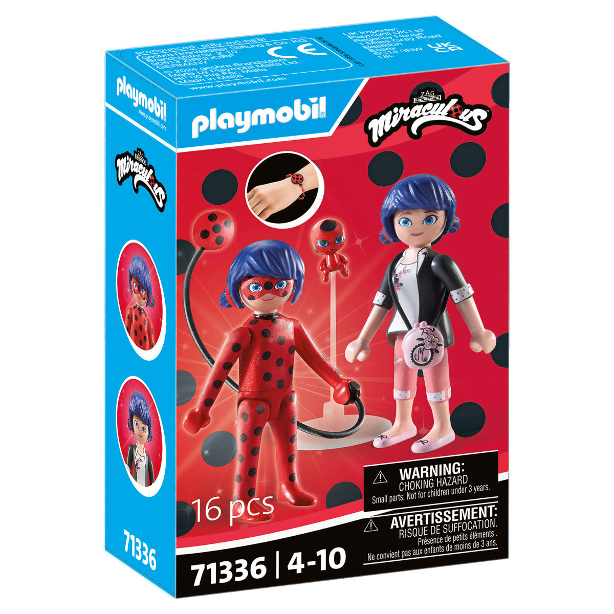 Playmobil - Miraculous: Marinette & Ladybug Playset - Preschool