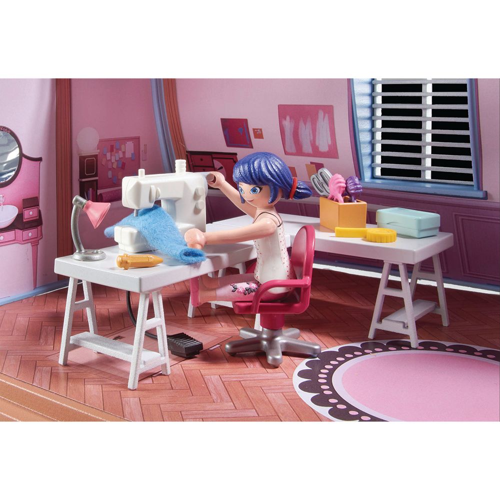 Playmobil - Miraculous: Marinette's Loft Playset - Preschool