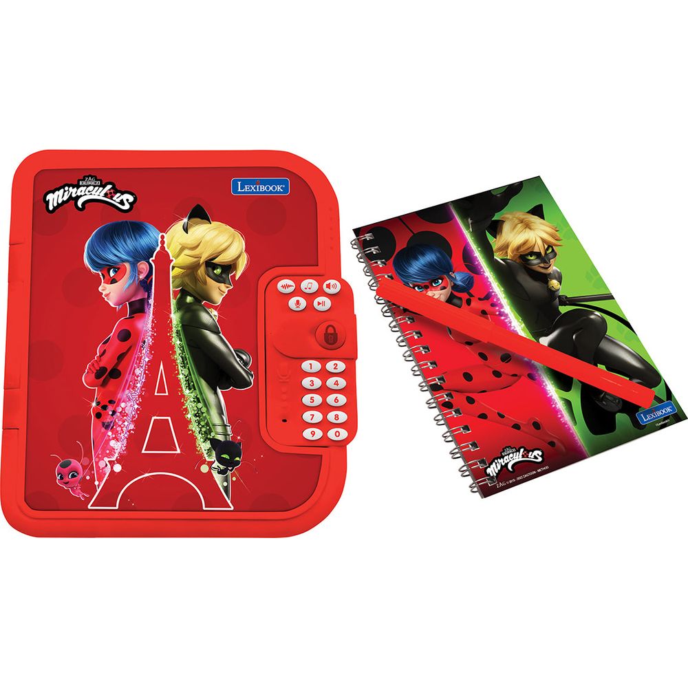 Miraculous - Miraculous Secret Safe Electronic Notebook - Preschool
