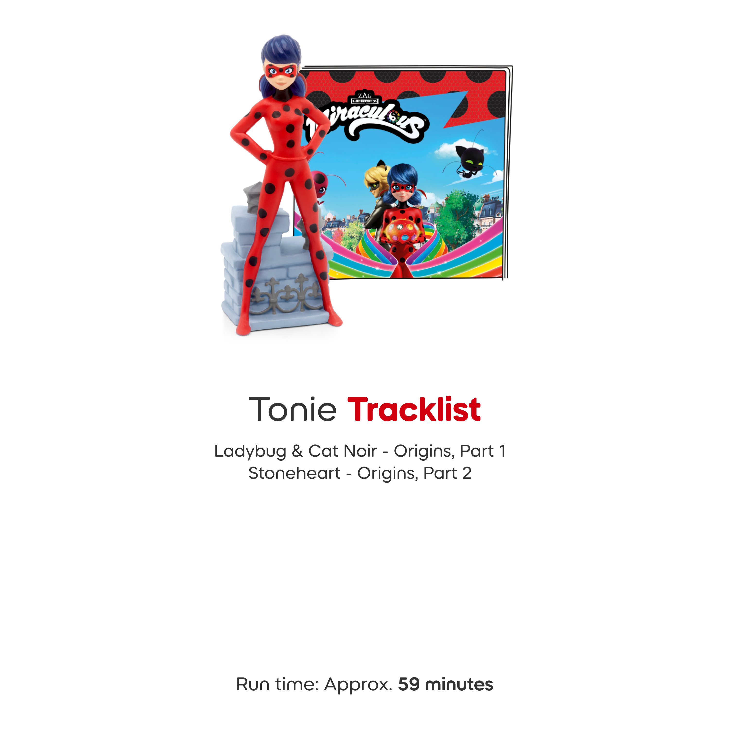 Tonies - Miraculous: Tales of Ladybug & Cat Noir Tonie - Electronics
