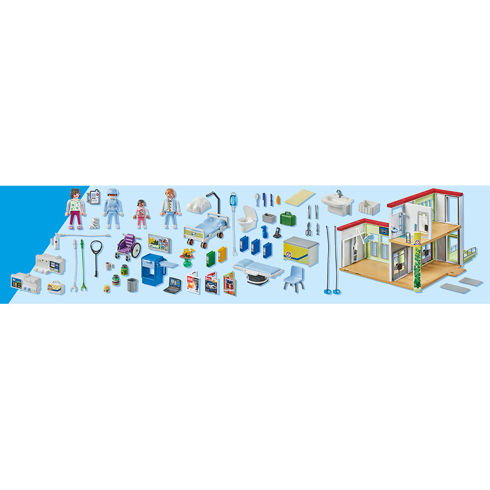 Playmobil - Modern Hospital Playset - Preschool