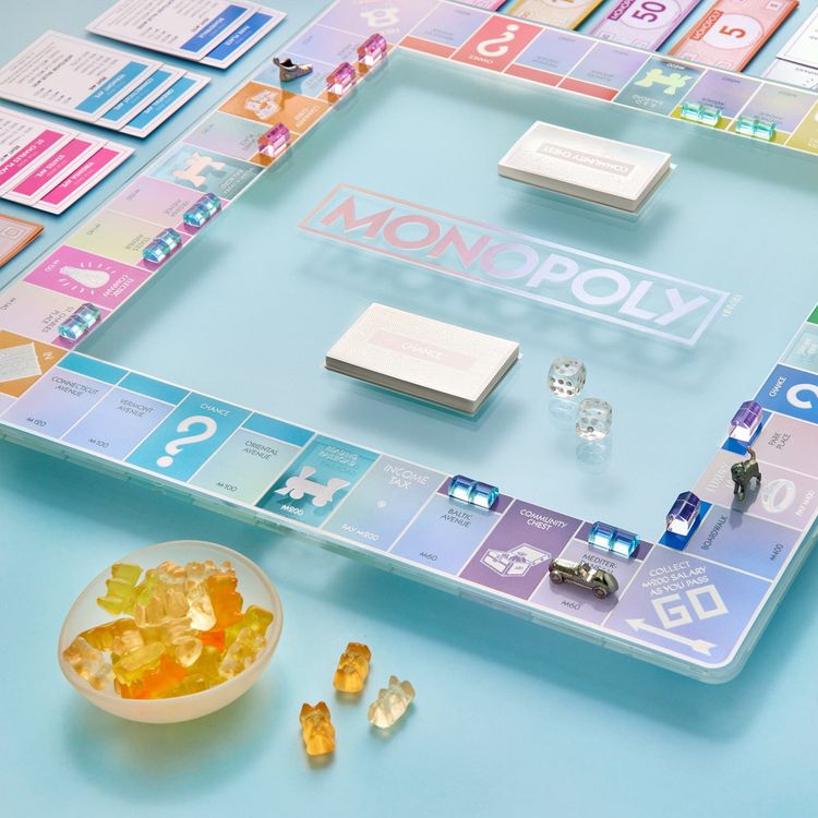 WS Game Company - Monopoly Aura Glass Edition - Games