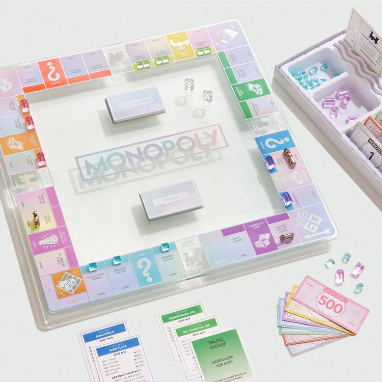 WS Game Company - Monopoly Aura Glass Edition - Games