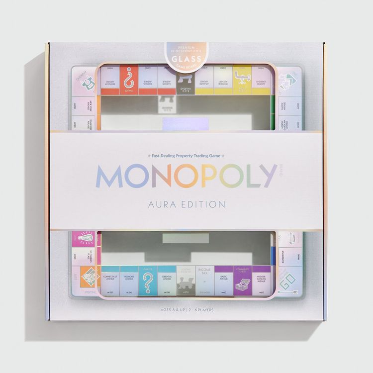 WS Game Company - Monopoly Aura Glass Edition - Games