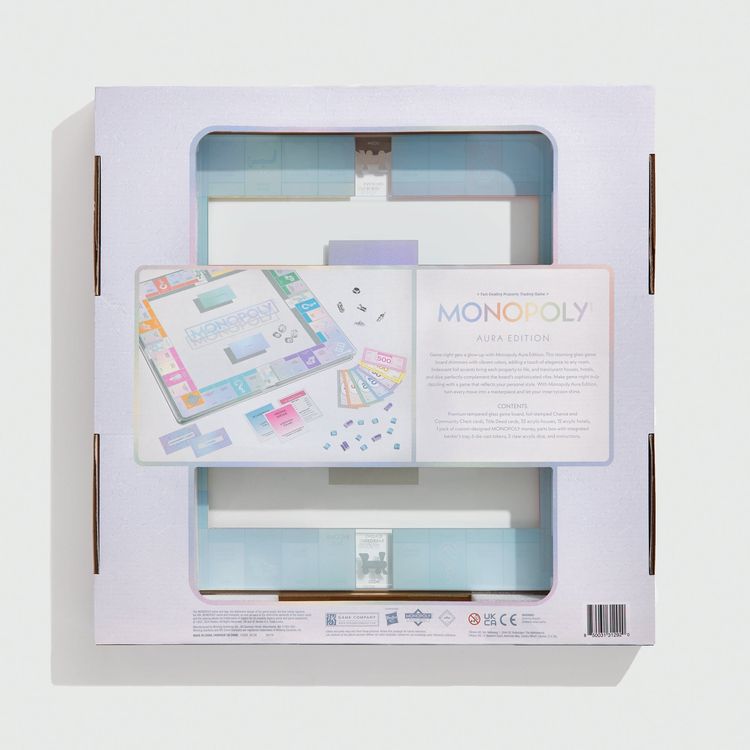 WS Game Company - Monopoly Aura Glass Edition - Games