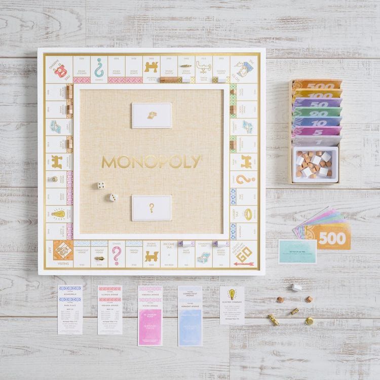 WS Game Company - Monopoly Bianco Edition - Games