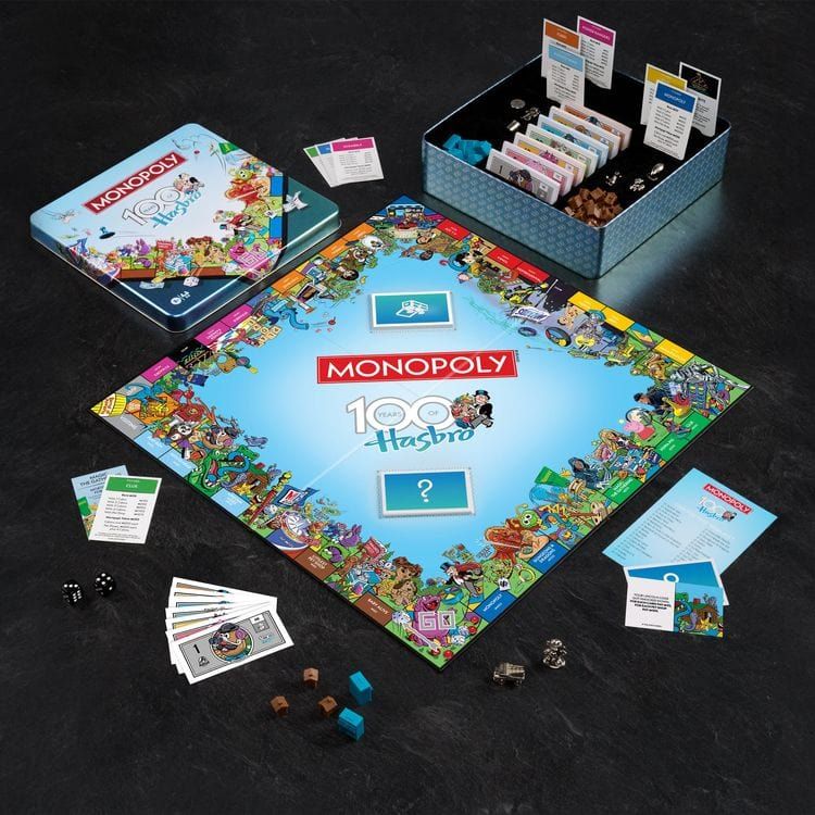WS Game Company - Monopoly Hasbro 100th Anniversary Edition - Games