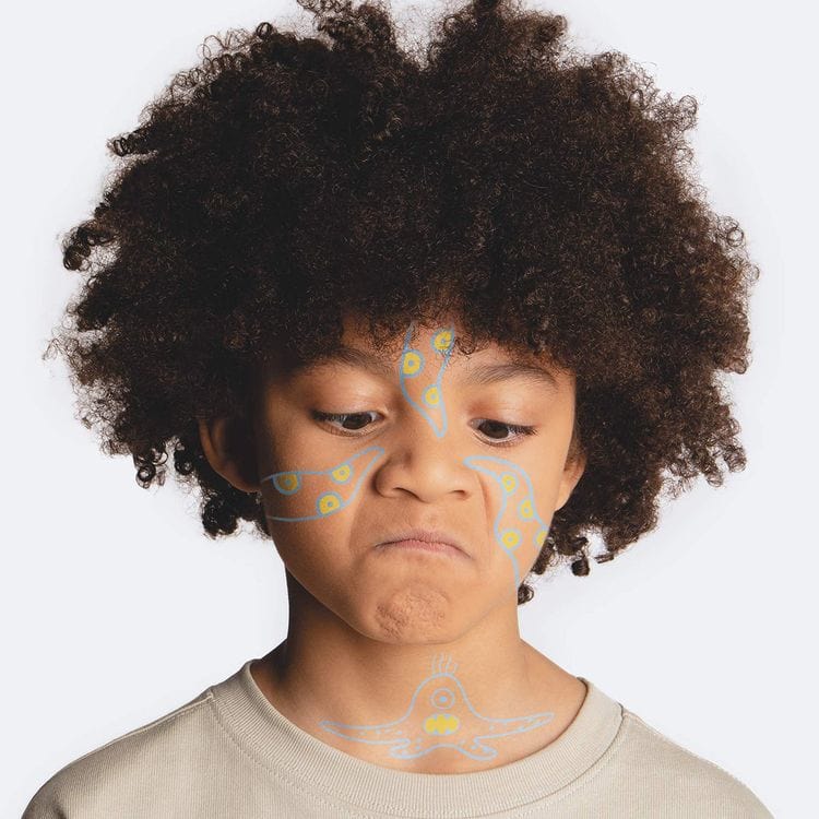 Nailmatic - Monster Tattoo Pen Set for Kids - Trend Accessories