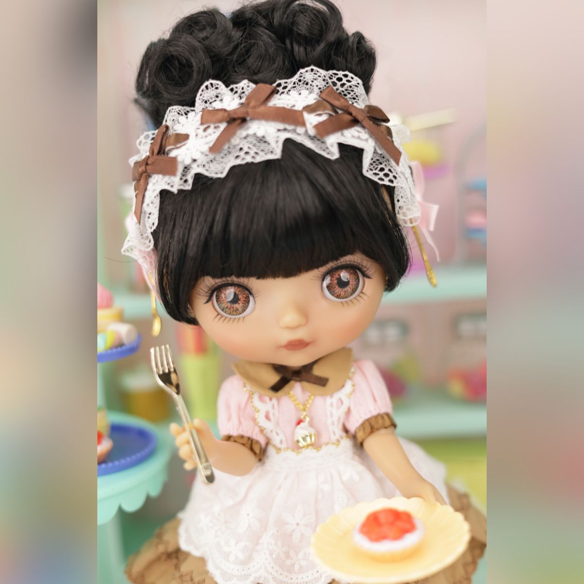 Mori Lolli - Mori Lolli - Milk Chocolate Café Doll - Dolls