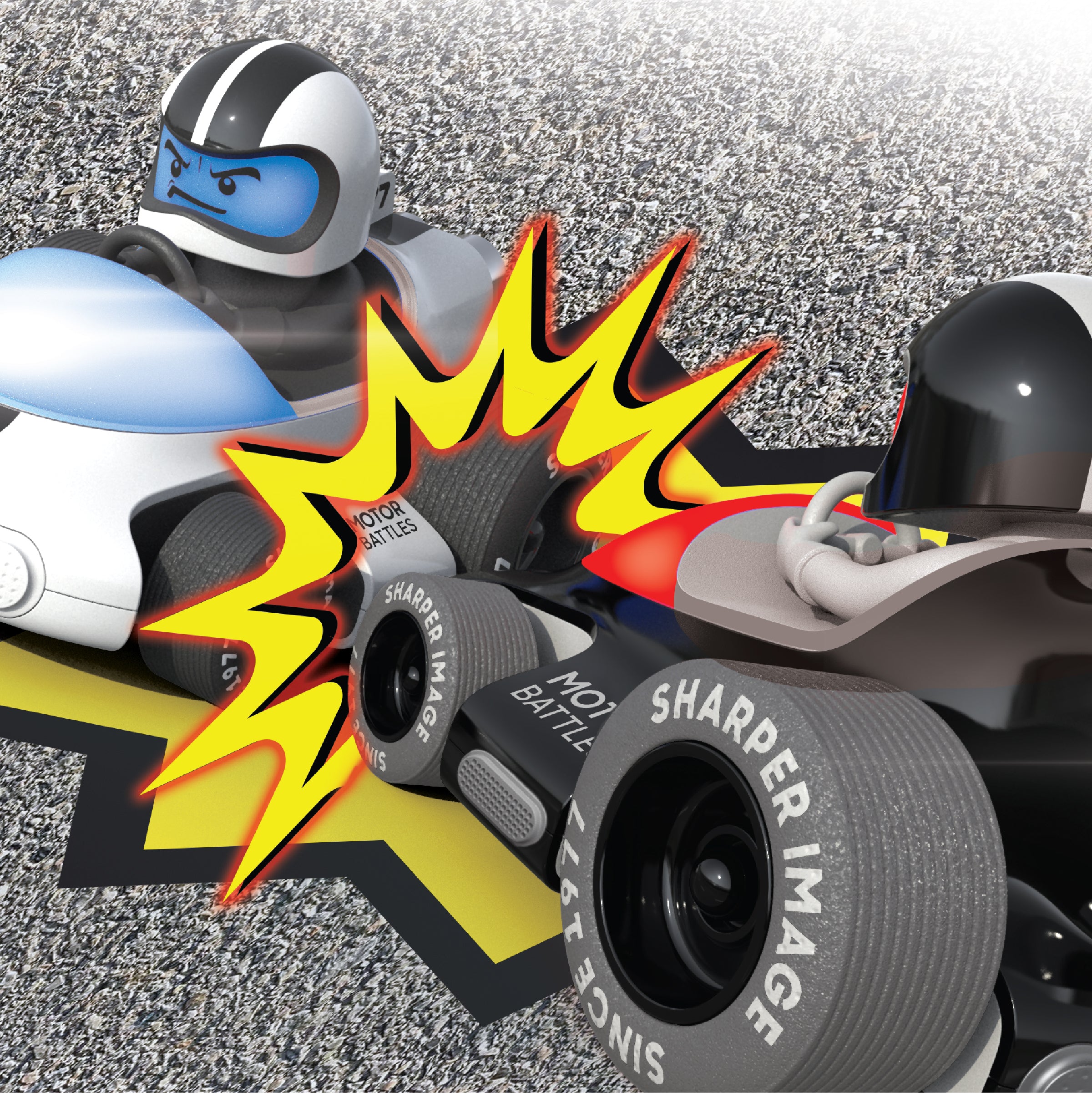 Sharper Image - Motor Battles RC Team Battle Racers - Vehicles