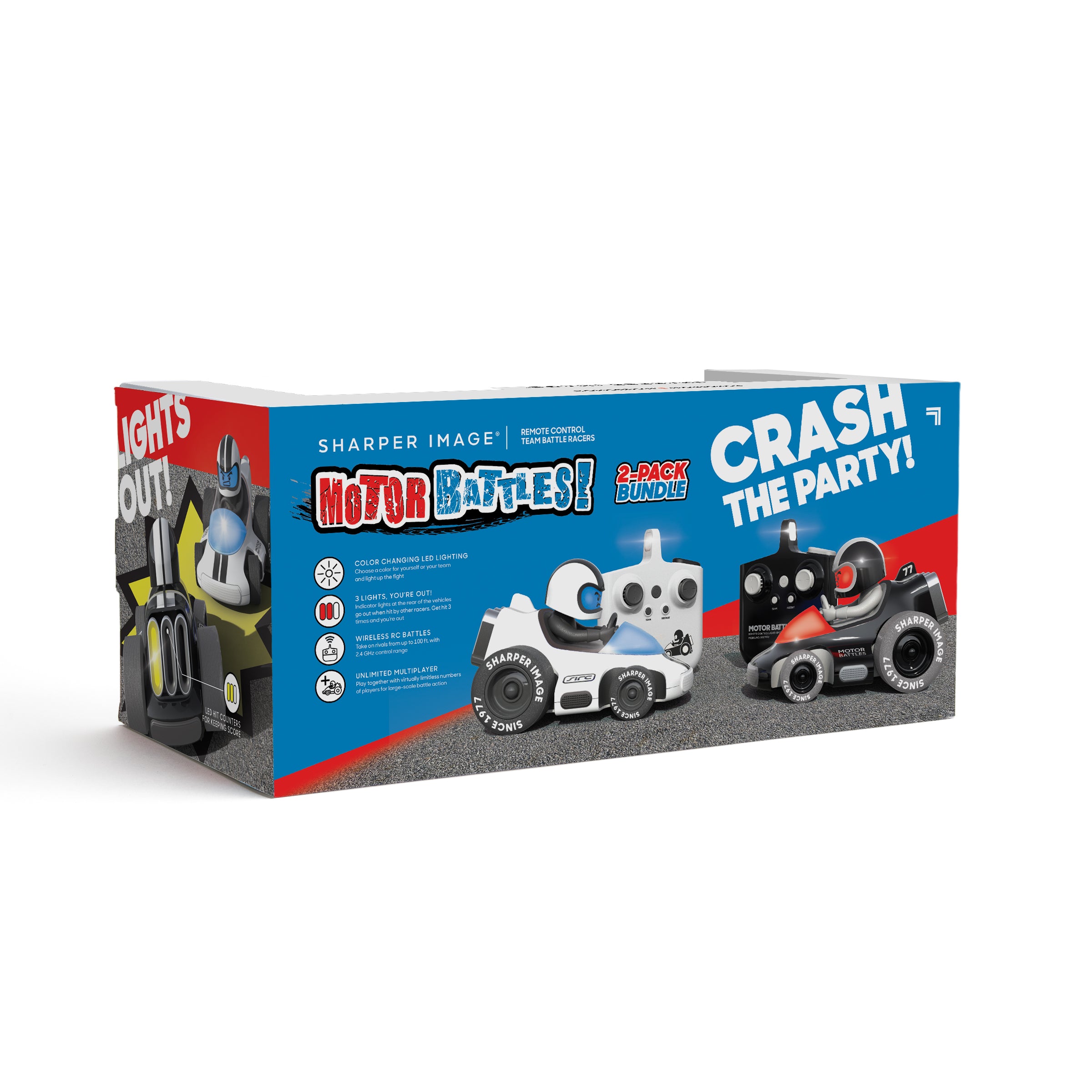 Sharper Image - Motor Battles RC Team Battle Racers - Vehicles