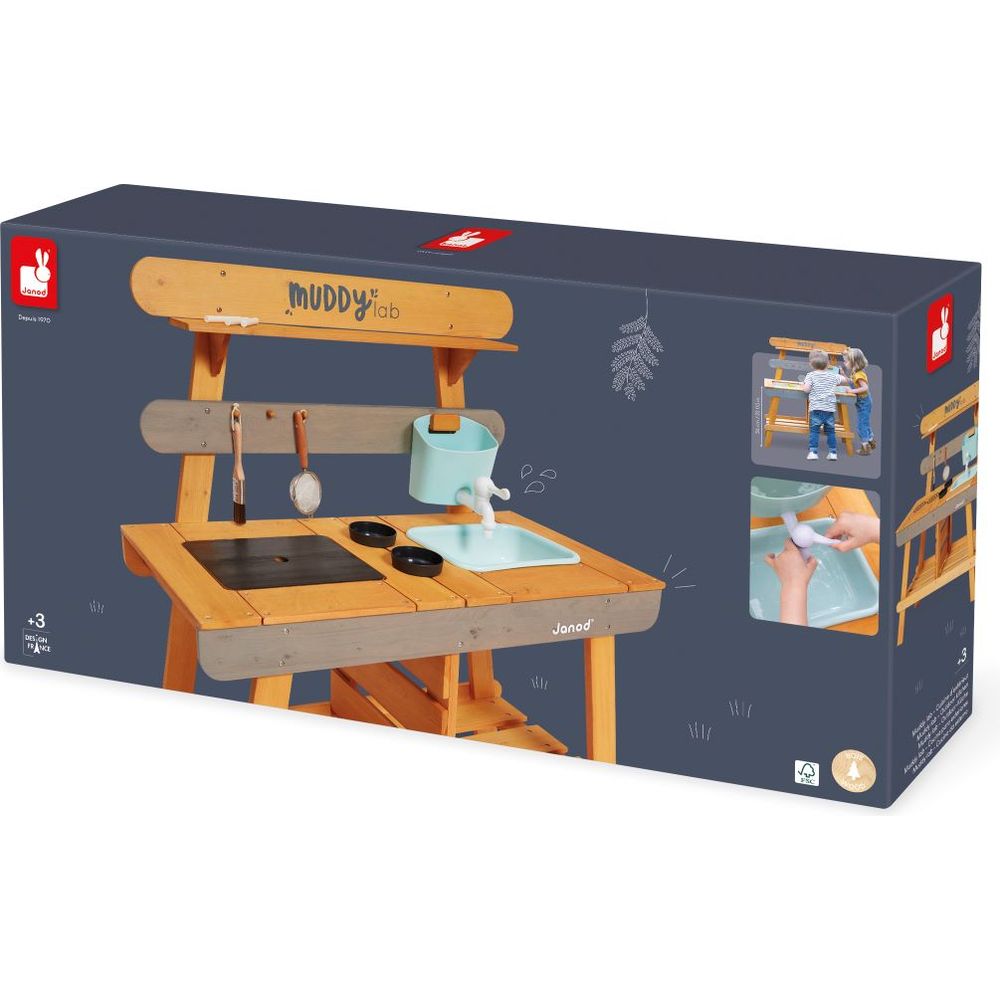 Janod - Muddy Lab - Outdoor Kitchen - Preschool