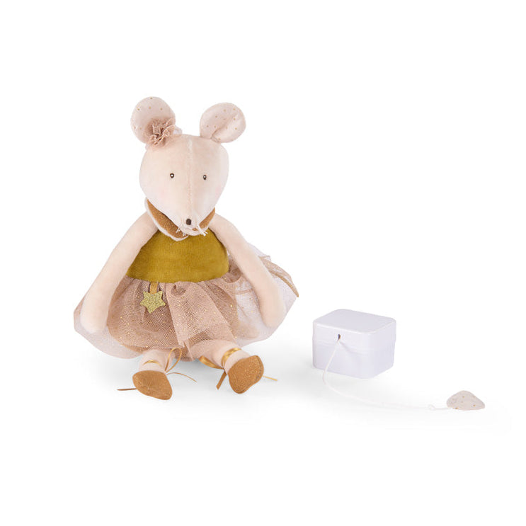 Moulin Roty - Musical Mouse Doll - The Little School of Dance - Plush