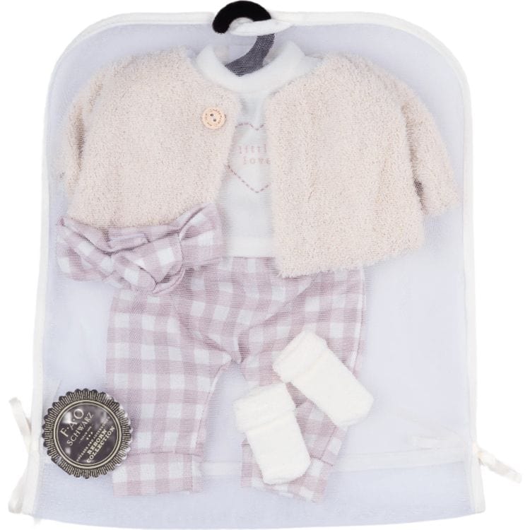 FAO Schwarz - My FAO Doll Outfit - Checkered Pants with Jacket - My FAO Doll