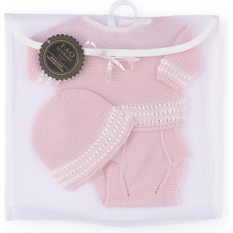 FAO Schwarz - My FAO Doll Outfit - Pink Knit Sweater - My FAO Doll