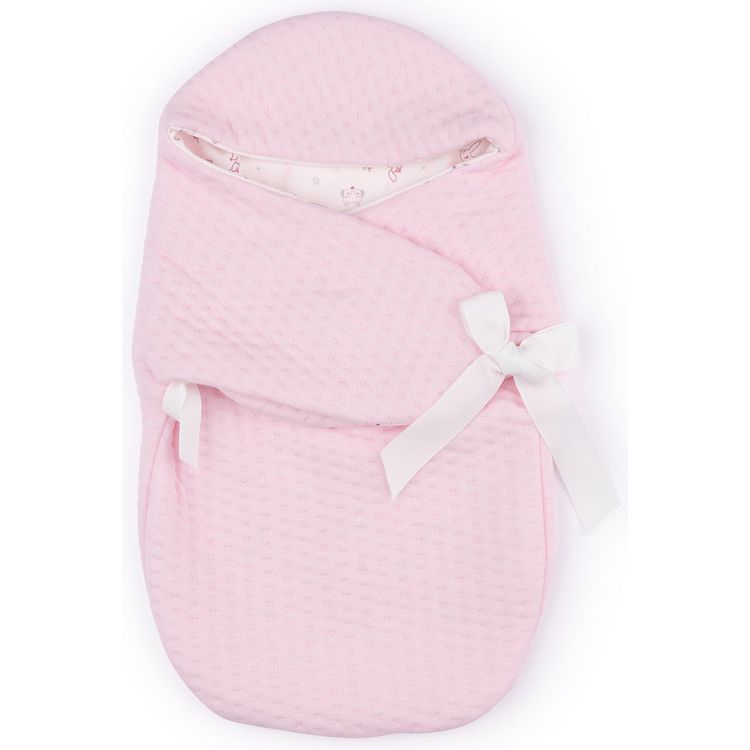 FAO Schwarz - My FAO Doll Swaddle - Light Pink - My FAO Doll