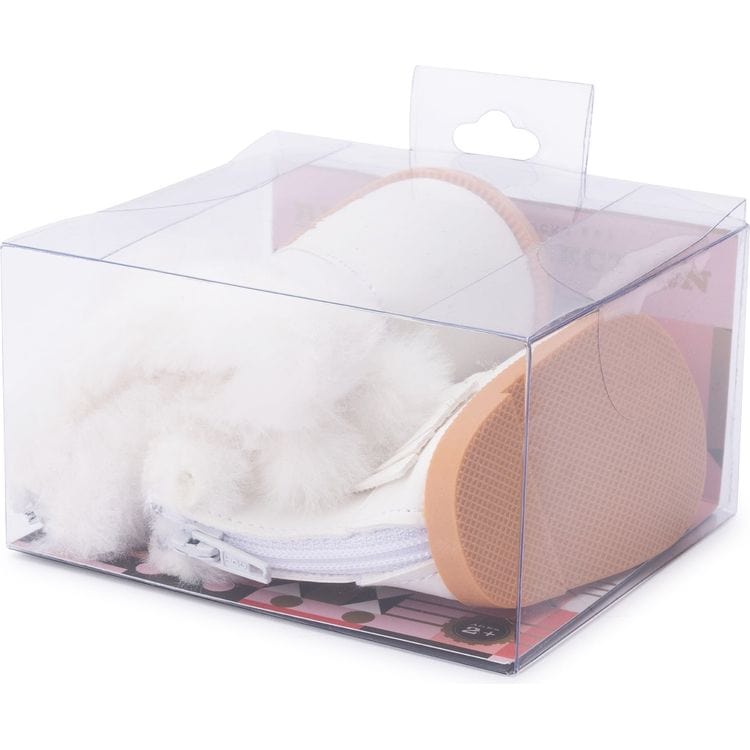 FAO Schwarz - My FAO Doll White Fur Boots - My FAO Doll
