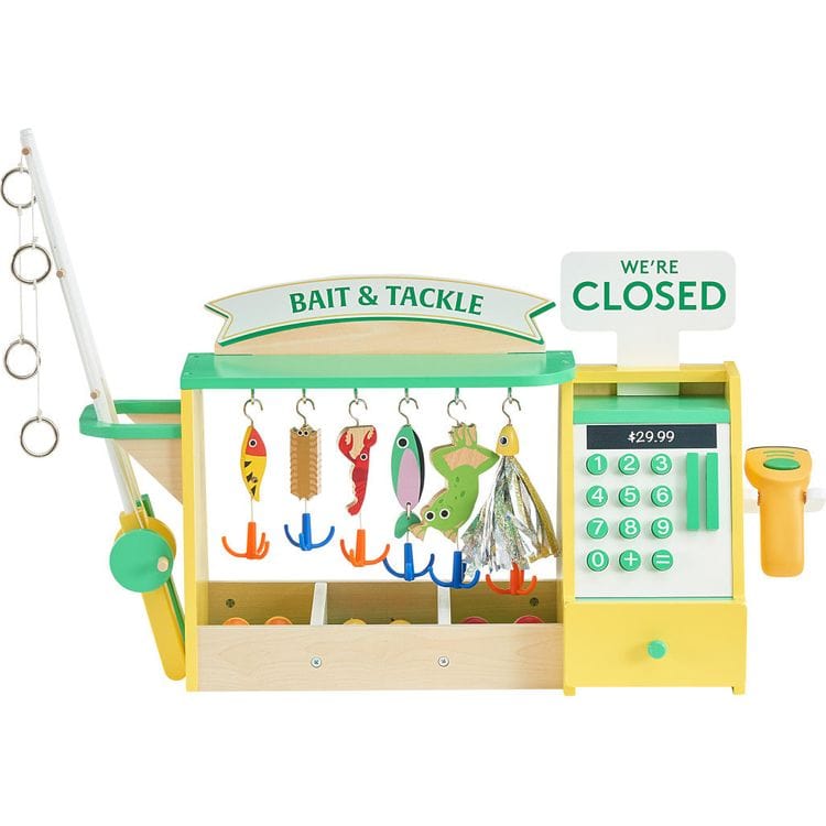 Teamson Kids - My Little Helper Fishing Shop & Accessories - Preschool