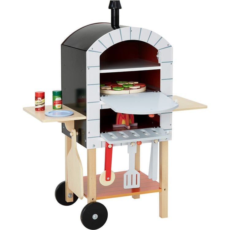 Teamson Kids - My Little Helper Pizza Oven & Accessories - Preschool