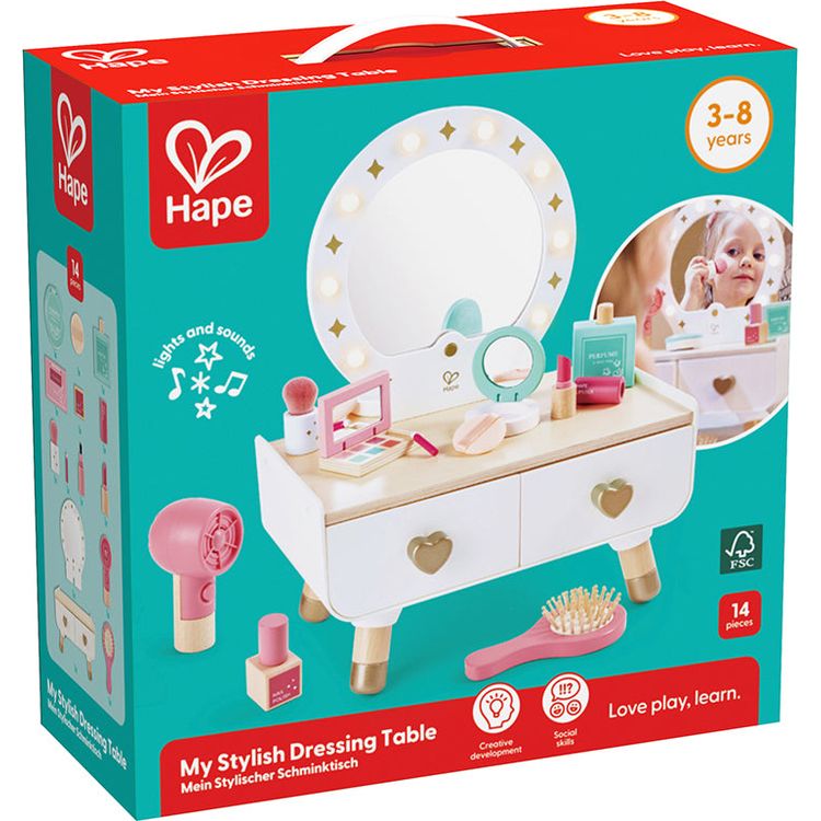 Hape - My Stylish Dressing Table - Preschool