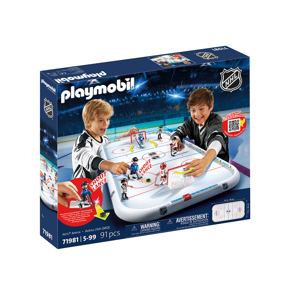 Playmobil - NHL Hockey Arena Playset - Preschool