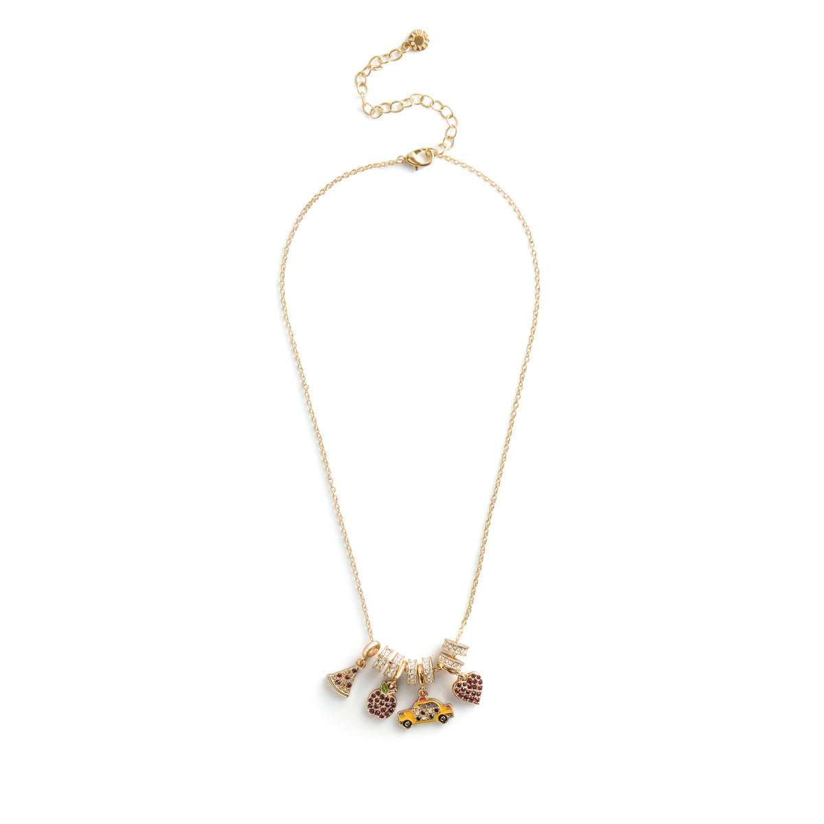 Minibar by BaubleBar - NYC Rondelle Charm Necklace - Trend Accessories