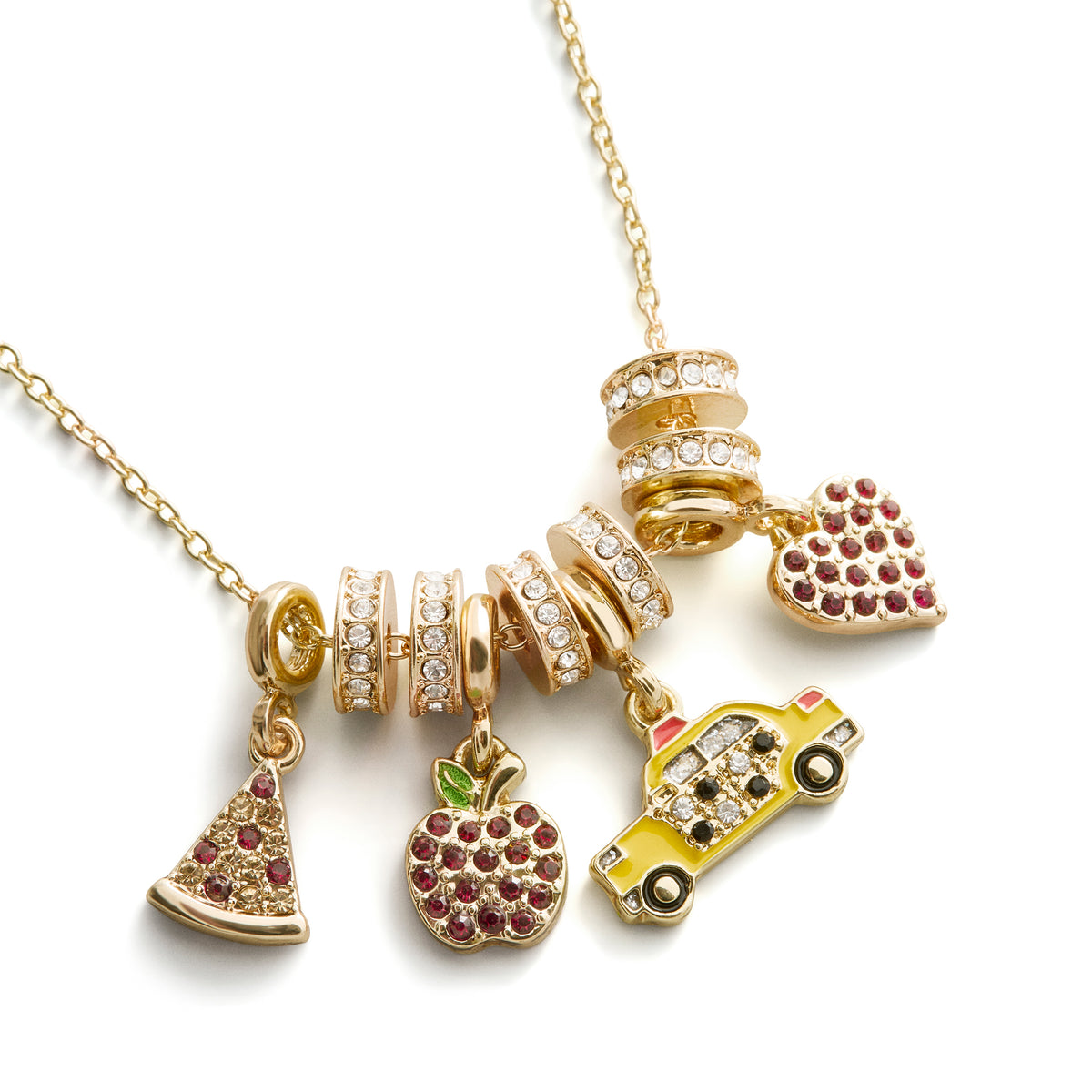 Minibar by BaubleBar - NYC Rondelle Charm Necklace - Trend Accessories
