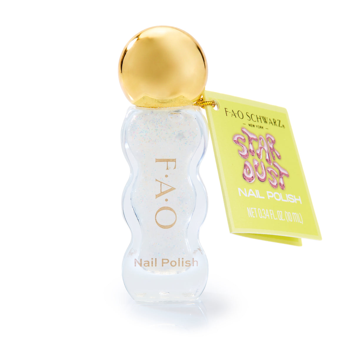 FAO Schwarz - Nail Polish for Kids – Star Dust - Fashion Activity and Roleplay