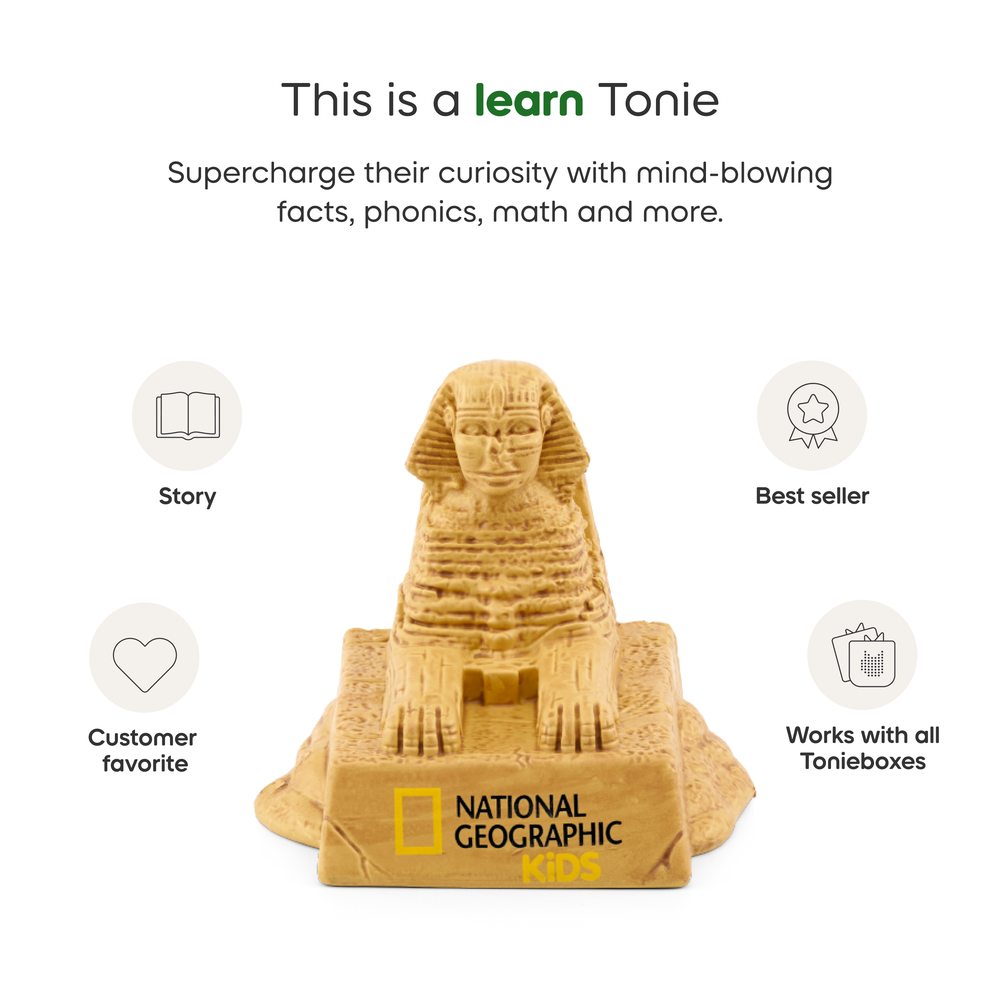 Tonies - National Geographic Kids: Ancient Egypt Tonie - Electronics