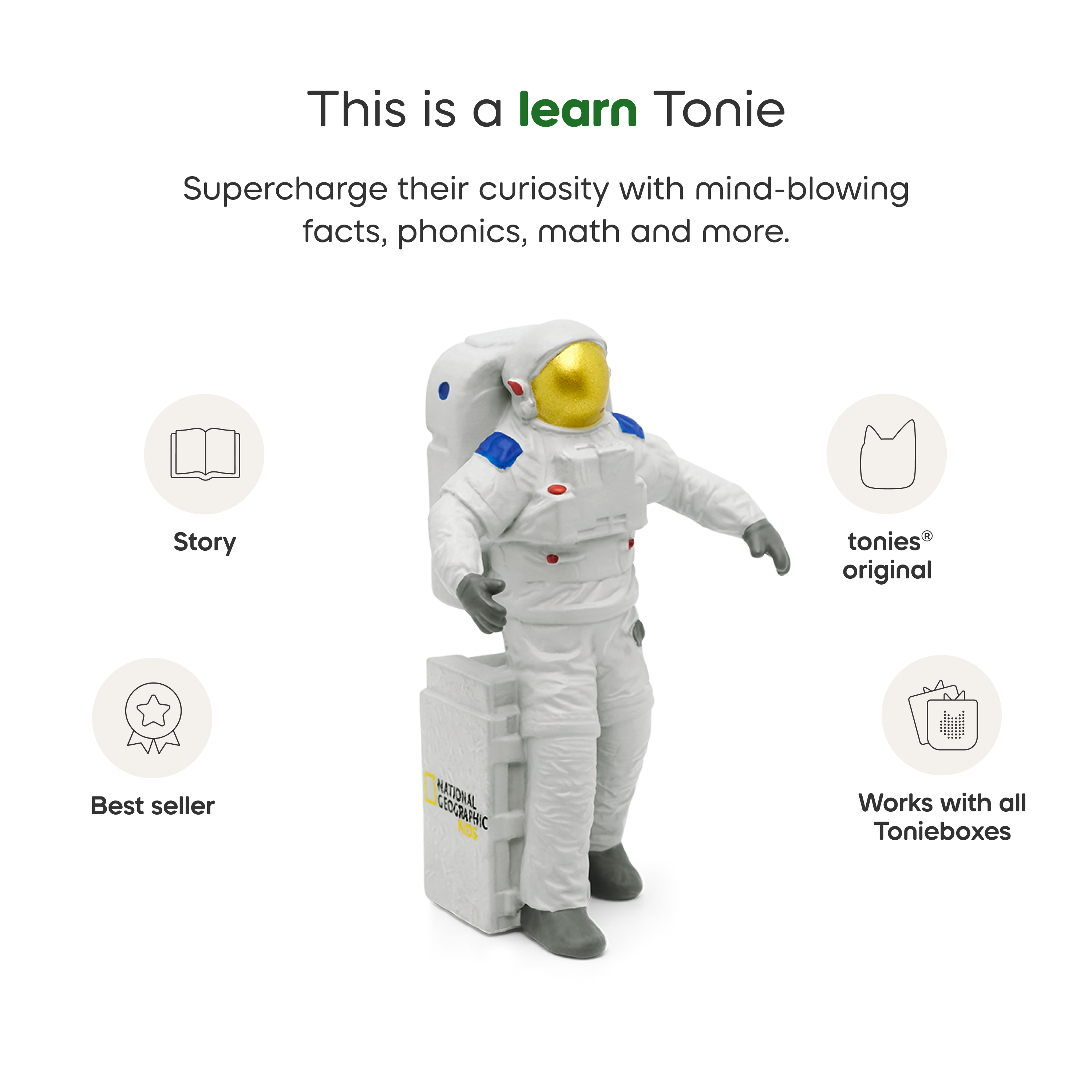 Tonies - National Geographic Kids: Astronaut Tonie - Electronics