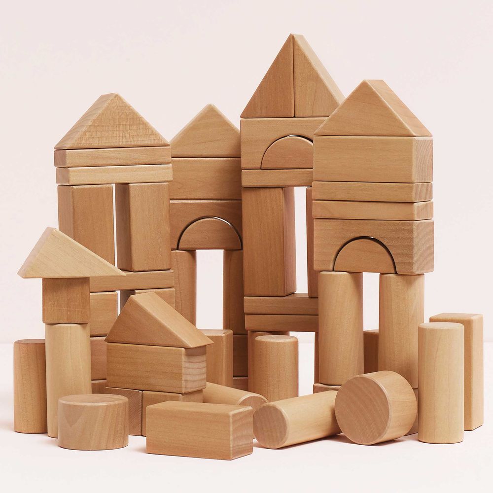 Le Toy Van - Natural Wood Building Blocks - Infants