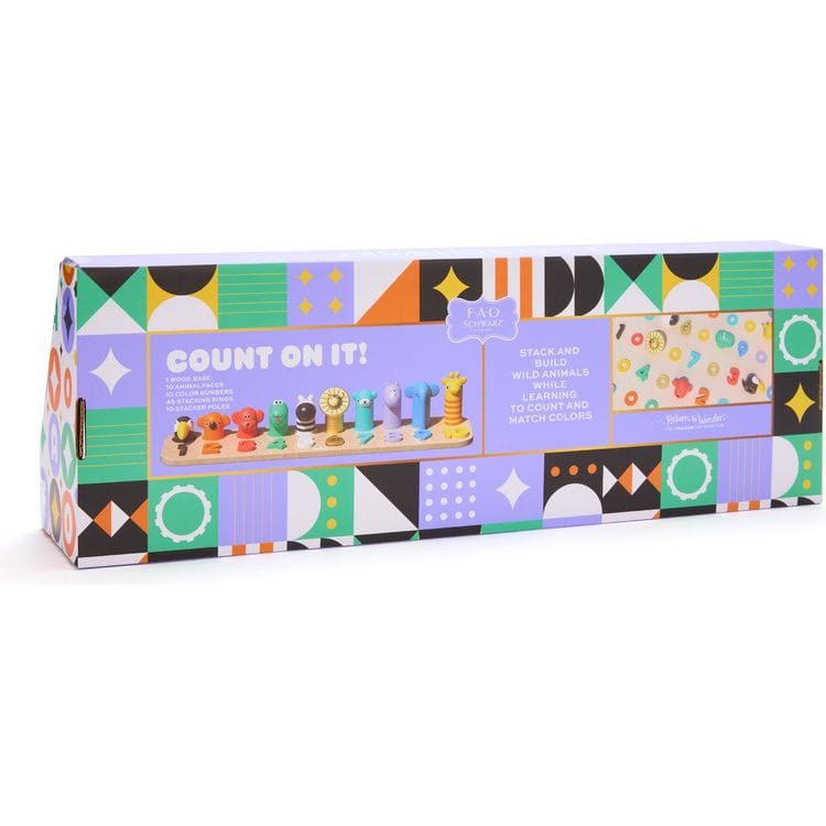 FAO Schwarz - Nature Numbers Counting Puzzle - Preschool