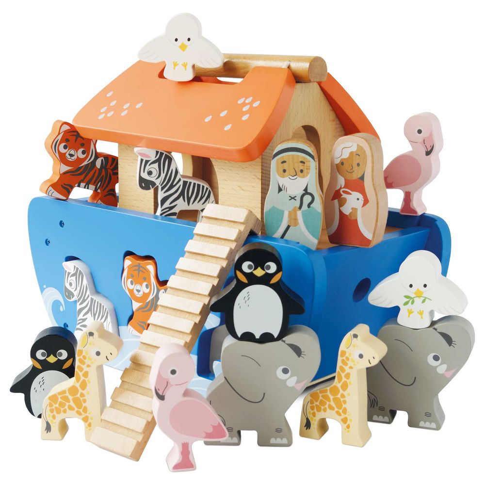 Le Toy Van - Noah's Ark & Animals Shape Sorter - Infants
