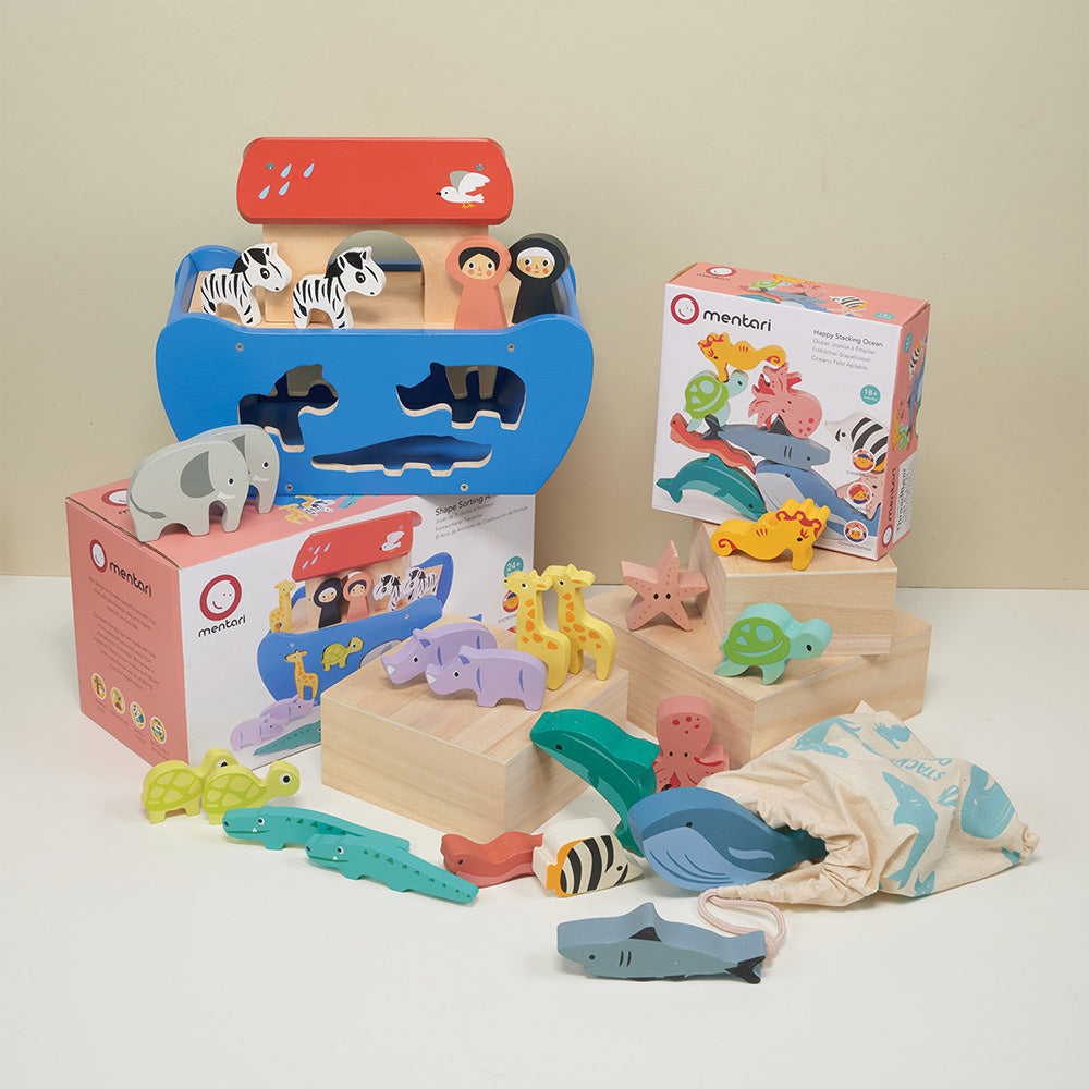 Mentari - Noah's Sorting and Stacking Bundle - Infants