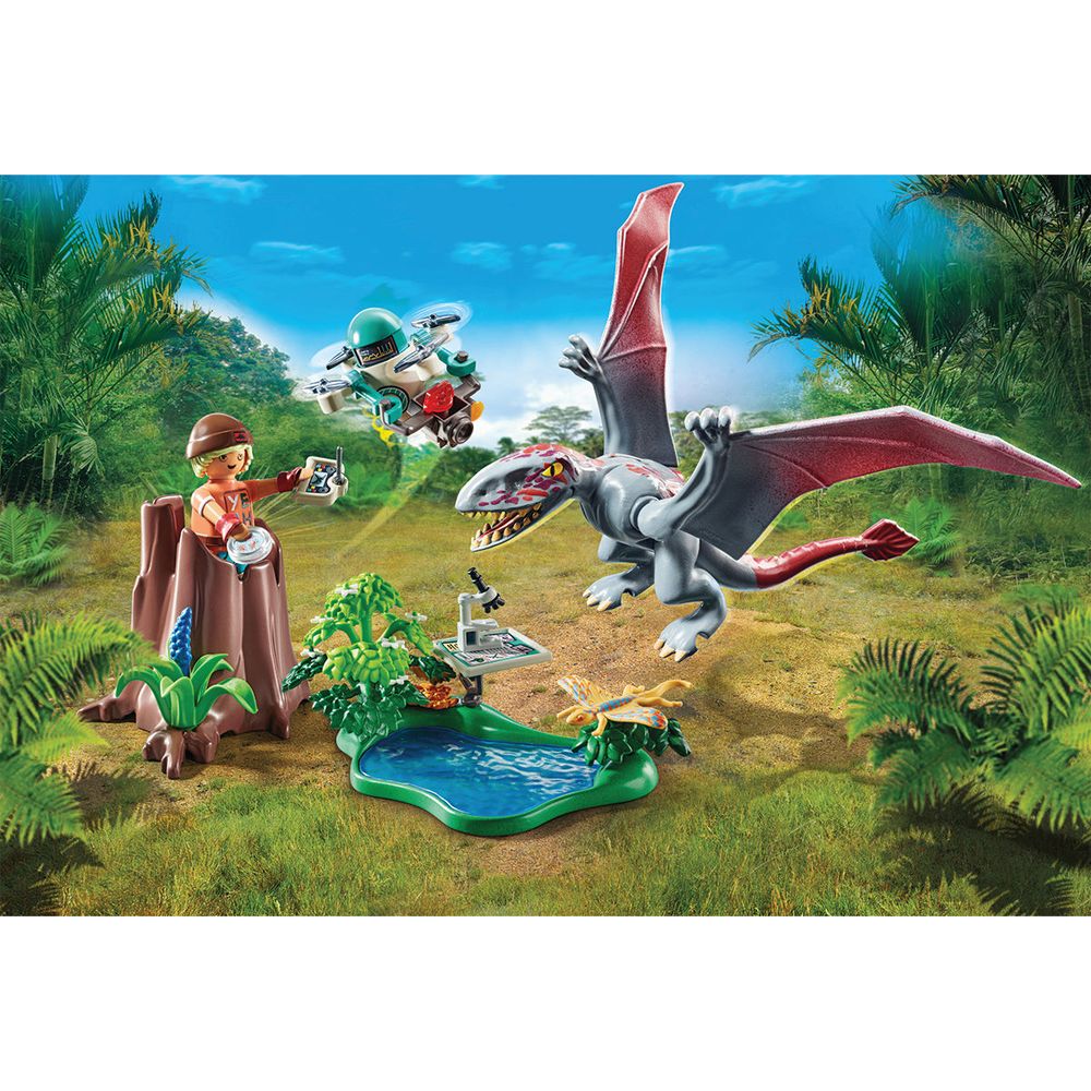 Playmobil - Observatory for Dimorphodon Playset - Preschool